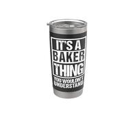 It's A Baker Thing You Wouldn't Understand Family Name Vaso térmico de acero inoxidable de doble pared