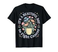 It's A Beautiful Day To Fight Cancer Quimioterapia Oncología Camiseta