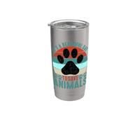 Its A Beautiful Day To Save Animals Rescate de Animales Vaso térmico de acero inoxidable de doble pared