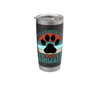 Its A Beautiful Day To Save Animals Rescate de Animales Vaso térmico de acero inoxidable de doble pared