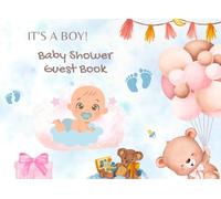 It's A Boy ! Baby Shower Guest Book