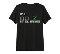 It's A Boy Girl New House Camiseta Premium