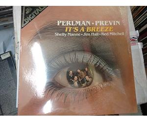 It's a Breeze - An album of jazz composed by Andre Previn ----ANGEL-1Vinyl LP-PREVIN Andre'-Esecutori vari; PERLMAN Itzhak (violino - dir); PREVIN André (dir - pianoforte)