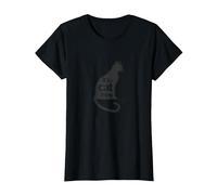It's A Cat Thing - Arte de Silueta de Amante felino Camiseta, Mujer, Negro, S
