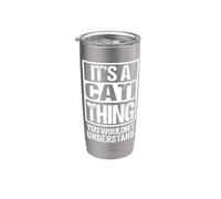 It's A Cati Thing You Wouldn't Understand First Name Vaso térmico de acero inoxidable de doble pared