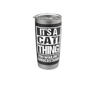 It's A Cati Thing You Wouldn't Understand First Name Vaso térmico de acero inoxidable de doble pared