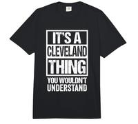It's A Cleveland Thing You Wouldn't Understand - First Name Comfort Colors Adult Heavyweight T-Shirt