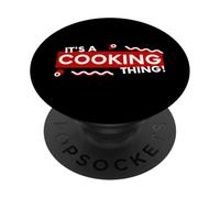 It's a Cooking Thing Chef Costume Restaurant Line Cook Chefs PopSockets PopGrip Adhesivo
