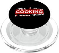 It's a Cooking Thing Chef Costume Restaurant Line Cook Chefs PopSockets PopGrip para MagSafe