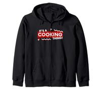 It's a Cooking Thing Chef Costume Restaurant Line Cook Chefs Sudadera con Capucha