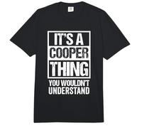 It's A Cooper Thing You Wouldn't Understand Comfort Colors Adult Heavyweight T-Shirt
