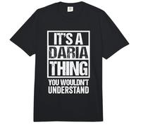 It's A Daria Thing You Wouldn't Understand First Name Comfort Colors Adult Heavyweight T-Shirt