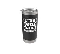 It's A Doxle Thing You Wouldn't Understand Aninal Lovers Vaso térmico de acero inoxidable de doble pared