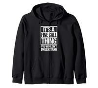 It's A Fine Gall Thing You Wouldn't Understand Fingal Swords Sudadera con Capucha