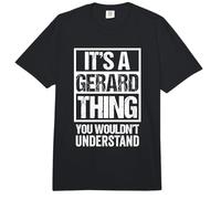 It's A Gerard Thing You Wouldn't Understand First Name Comfort Colors Adult Heavyweight T-Shirt