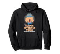 It's A Golden Retriever Thing Hipster Perro Retro Vintage Sudadera con Capucha