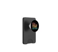 It's A Good Day To Drink On A Boat Vintage Color Boating PopSockets PopWallet para MagSafe