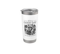 It's A Good Day To Read A Book Vaso térmico de acero inoxidable de doble pared