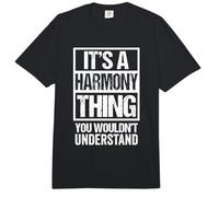 It's A Harmony Thing You Wouldn't Understand - First Name Comfort Colors Adult Heavyweight T-Shirt