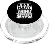 It's A Hart Thing You Wouldn't Understand Surname Last Name PopSockets PopGrip para MagSafe