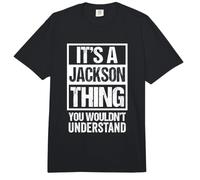It's A Jackson Thing You Wouldn't Understand Family Name Comfort Colors Adult Heavyweight T-Shirt