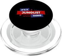 It's a Junglist Thing Drum and Bass Dance Music Junglists PopSockets PopGrip para MagSafe