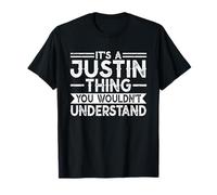 It's A Justin Thing You Wouldn't Understand Family Name Camiseta
