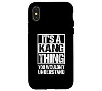 It's A Kang Thing You Wouldn't Understand Family Name Carcasa para iPhone X/XS