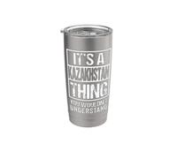 It's A Kazakhstan Thing You Wouldn't Understand Kazakh Vaso térmico de acero inoxidable de doble pared