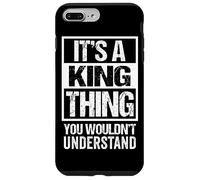 It's A King Thing You Wouldn't Understand Family Name Carcasa para iPhone 7 Plus/8 Plus