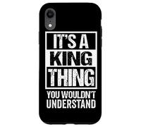 It's A King Thing You Wouldn't Understand Family Name Carcasa para iPhone XR