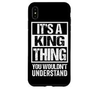 It's A King Thing You Wouldn't Understand Family Name Carcasa para iPhone XS MAX