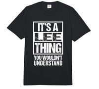 It's A Lee Thing You Wouldn't Understand First Name Comfort Colors Adult Heavyweight T-Shirt