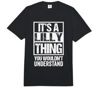 It's A Lilly Thing You Wouldn't Understand First Name Comfort Colors Adult Heavyweight T-Shirt