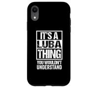 It's A Luba Thing You Wouldn't Understand Baluba Congo Carcasa para iPhone XR