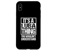 It's A Luba Thing You Wouldn't Understand Baluba Congo Carcasa para iPhone XS Max
