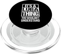 It's A Luba Thing You Wouldn't Understand Baluba Congo PopSockets PopGrip para MagSafe