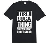 It's A Luca Thing You Wouldn't Understand First Name Comfort Colors Adult Heavyweight T-Shirt