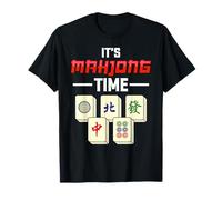 It's A Mahjont Time Funny Tile-Based Game Mahjong Lovers Camiseta