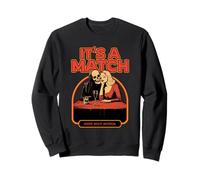 It's A Match - Desliza el Material hacia la Derecha (Declaración de Amor Divertida) Sudadera