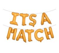 It's a Match - Pancarta de globos, decoración de día de partido de residencia, decoración de fiesta de feliz día de partido, decoraciones de fiesta de graduación de escuela de medicina (ITS A MATCH