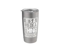 It's A Medea Thing You Wouldn't Understand First Name Vaso térmico de acero inoxidable de doble pared