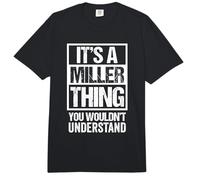 It's A Miller Thing You Wouldn't Understand Family Name Comfort Colors Adult Heavyweight T-Shirt