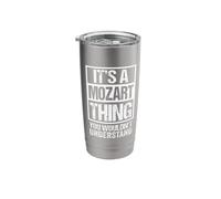 It's A Mozart Thing You Wouldn't Understand Family Name Vaso térmico de acero inoxidable de doble pared