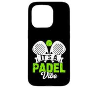 It's A Padel Vibe para Hombre Raqueta Sport Gear Carcasa para iPhone 15 Pro