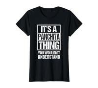 It's A Panchita Thing You Wouldn't Understand Camiseta gráfica económica, Mujer, Negro, XS