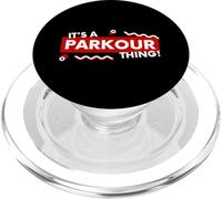 It's a Parkour Thing Free Running Urban Athletic Acrobatics PopSockets PopGrip para MagSafe