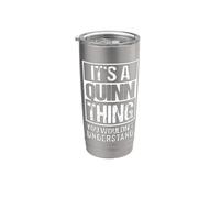 It's A Quinn Thing You Wouldn't Understand Surname Name Vaso térmico de acero inoxidable de doble pared