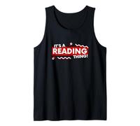 It's a Reading Thing Book Lover Literature Student Reader Camiseta sin Mangas