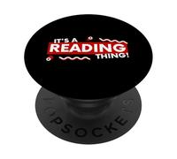 It's a Reading Thing Book Lover Literature Student Reader PopSockets PopGrip Adhesivo